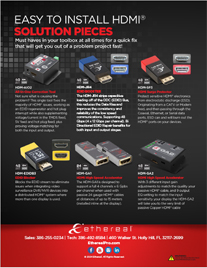 2024 Ethereal HDMI Solutions Guide